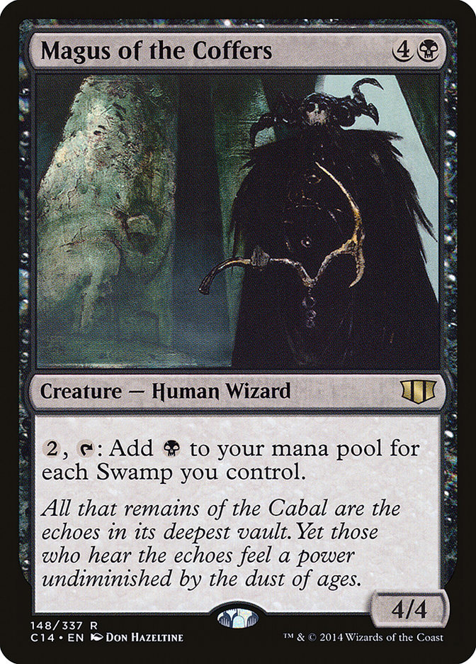Magus of the Coffers C14-148 Commander 2014 Magic card