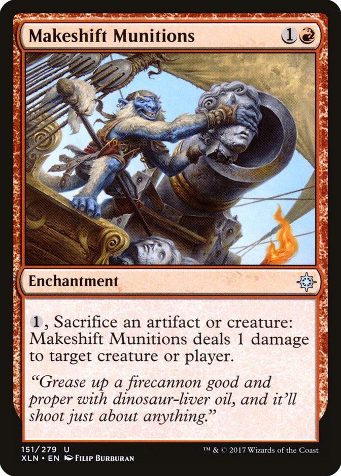 Makeshift Munitions XLN-151 Ixalan Magic card