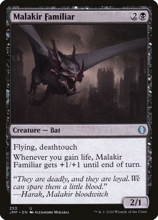 Malakir Familiar JMP-253 Jumpstart Magic card