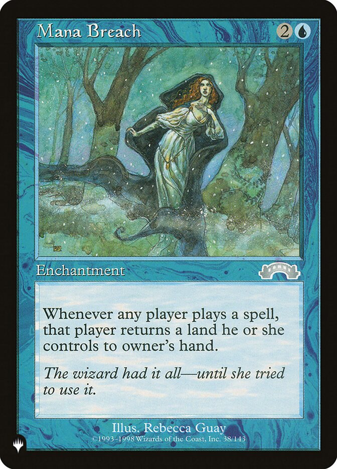 Mana Breach PLST-EXO-38 The List Magic card