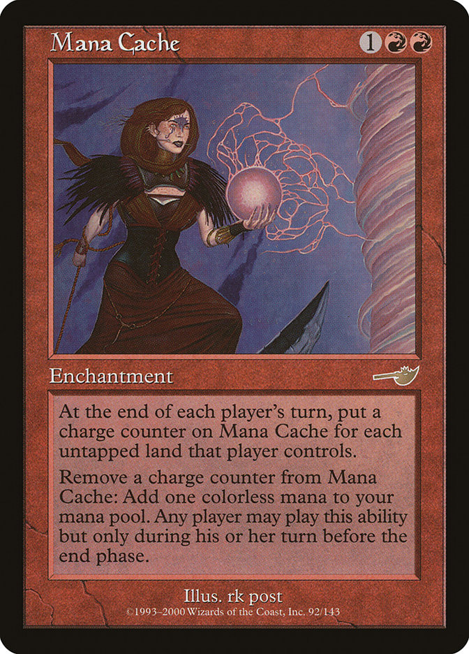 Mana Cache NEM-92 Nemesis Magic card