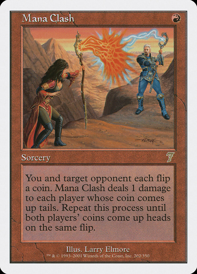 Mana Clash 7ED-202 Seventh Edition Magic card