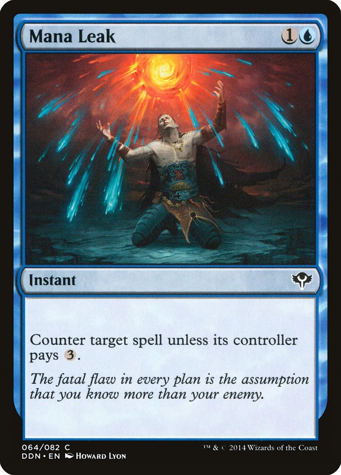Mana Leak DDN-64 Duel Decks: Speed vs. Cunning Magic card