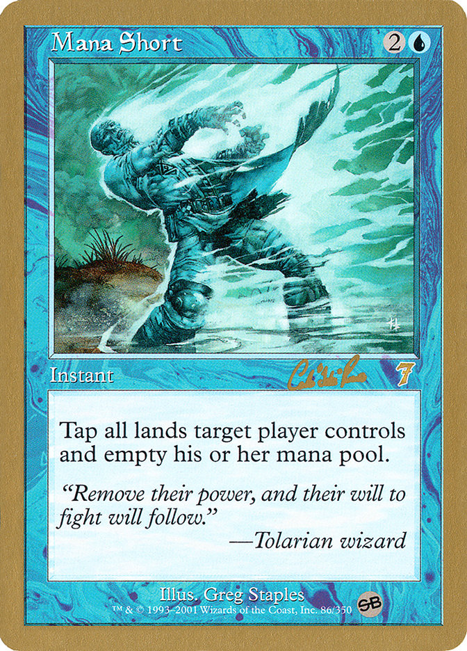 Mana Short WC02-CR86SB World Championship Decks 2002 Magic card