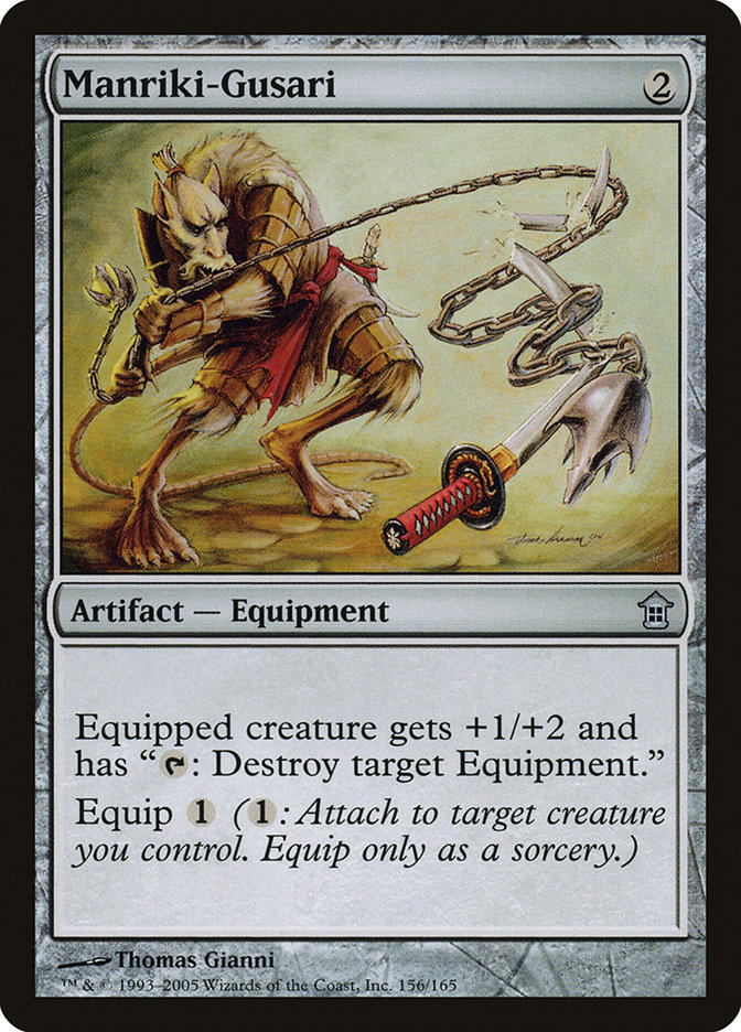 Manriki-Gusari SOK-156 Saviors of Kamigawa Magic card