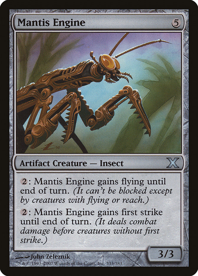 Mantis Engine 10E-333 Tenth Edition Magic card