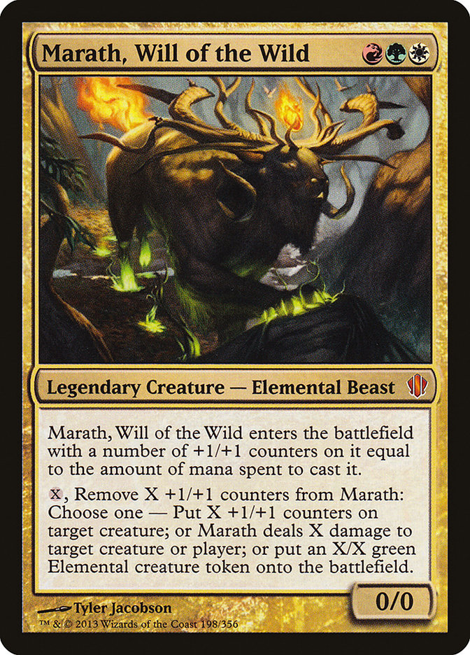 Marath, Will of the Wild C13-198 Commander 2013 Magic card