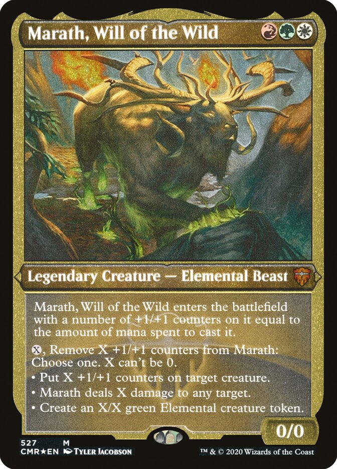 Marath, Will of the Wild CMR-527 Commander Legends Magic card
