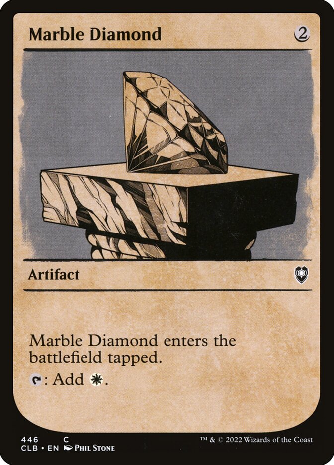 Marble Diamond CLB-446 Commander Legends: Battle for Baldur's Gate Magic card
