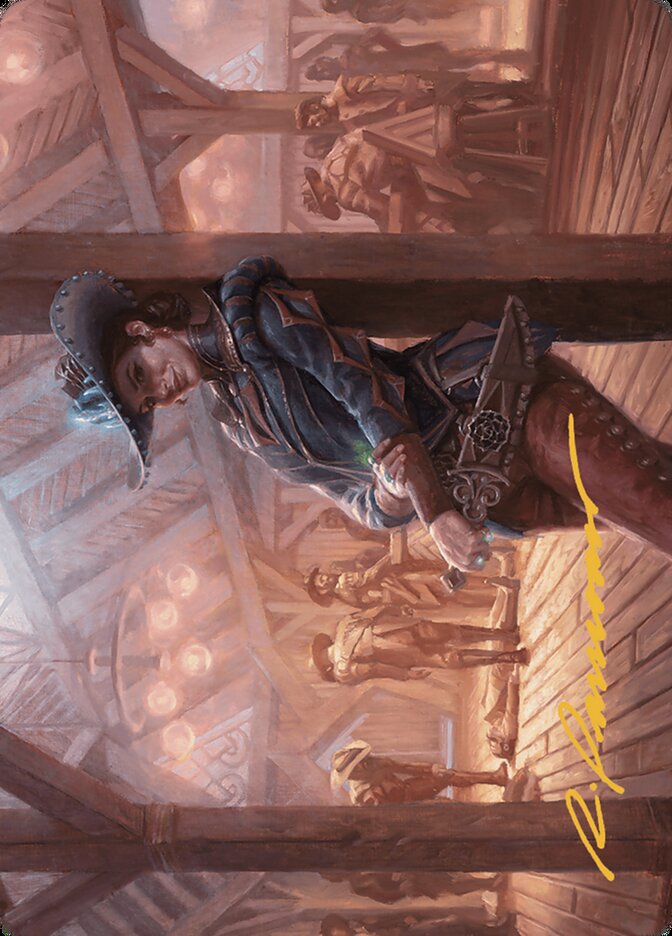 Marchesa, Dealer of Death // Marchesa, Dealer of Death AOTJ-27 Outlaws of Thunder Junction Art Series Magic card
