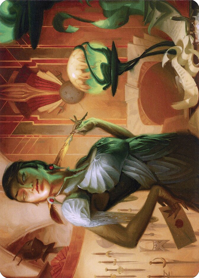 Mari, the Killing Quill // Mari, the Killing Quill ASNC-57 New Capenna Art Series Magic card