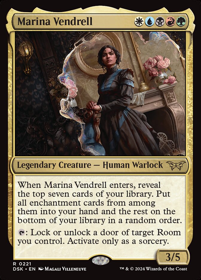 Marina Vendrell DSK-221 Duskmourn: House of Horror Magic card