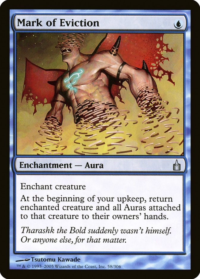 Mark of Eviction RAV-58 Ravnica: City of Guilds Magic card