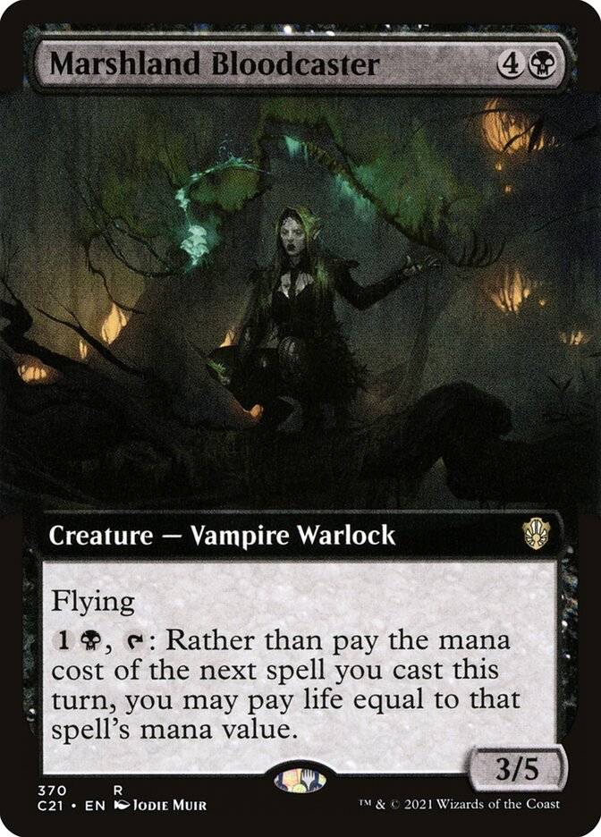 Marshland Bloodcaster C21-370 Commander 2021 Magic card
