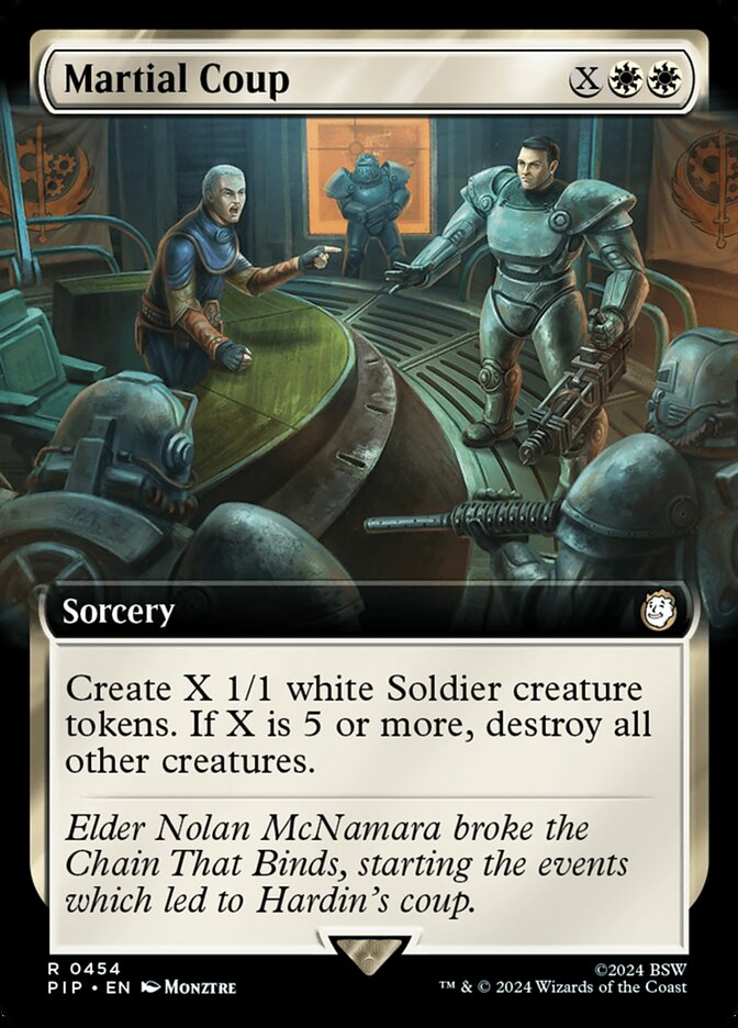Martial Coup PIP-454 Fallout Magic card