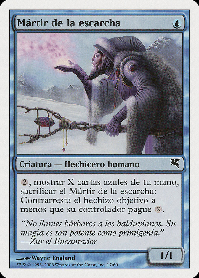 Martyr of Frost PSAL-H17 Salvat 2005 Magic card