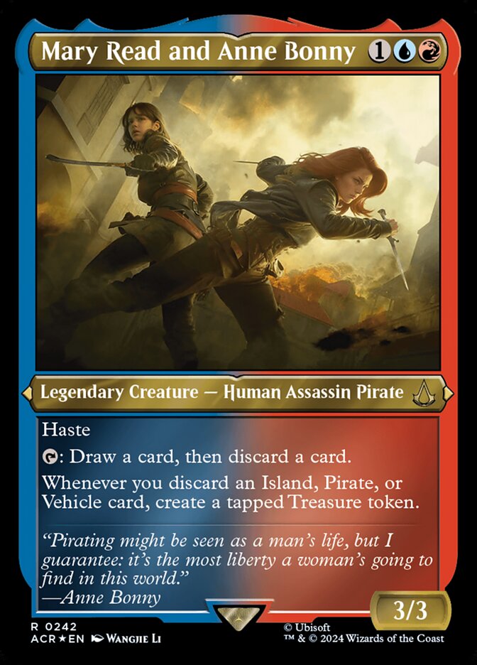 Mary Read and Anne Bonny ACR-242 Assassin's Creed Magic card