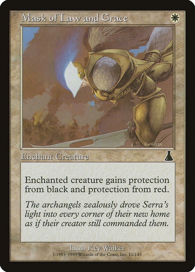 Mask of Law and Grace UDS-11 Urza's Destiny Magic card
