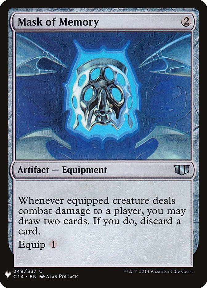 Mask of Memory PLST-C14-249 The List Magic card