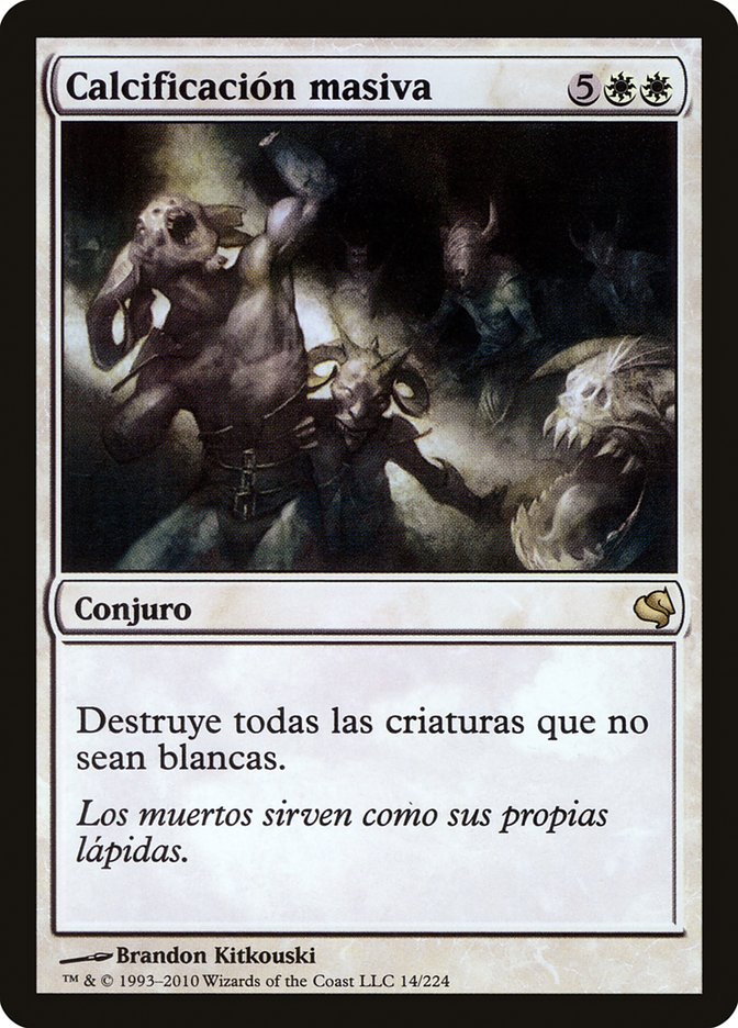 Mass Calcify PS11-14 Salvat 2011 Magic card