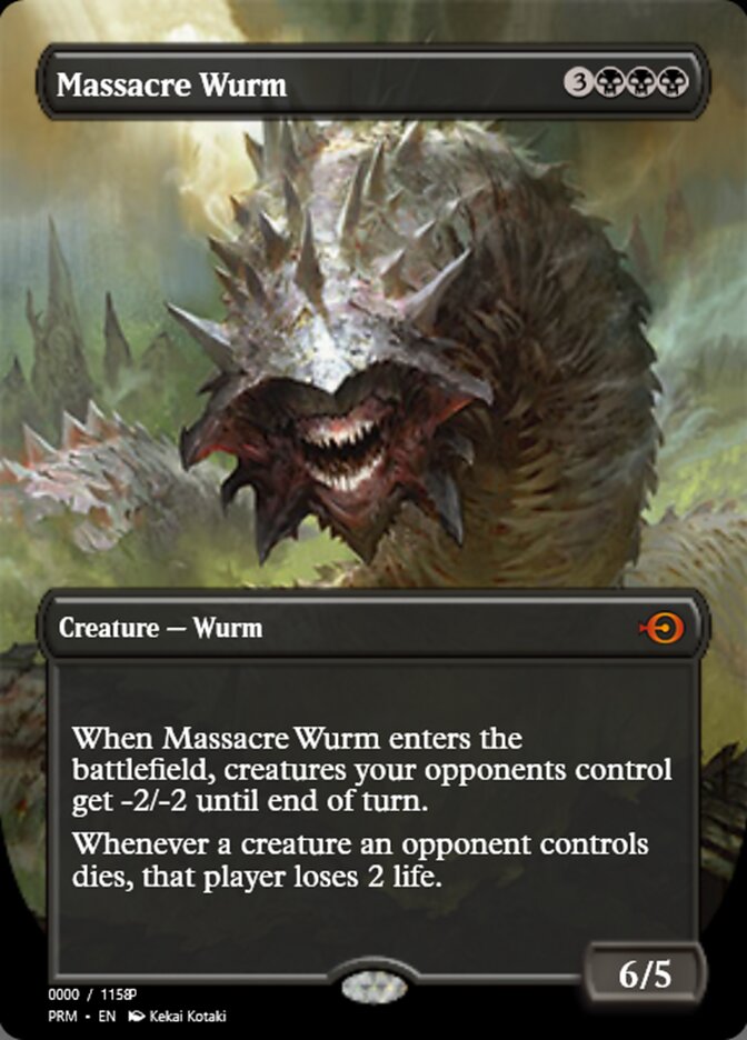 Massacre Wurm PRM-81914 Magic Online Promos Magic card