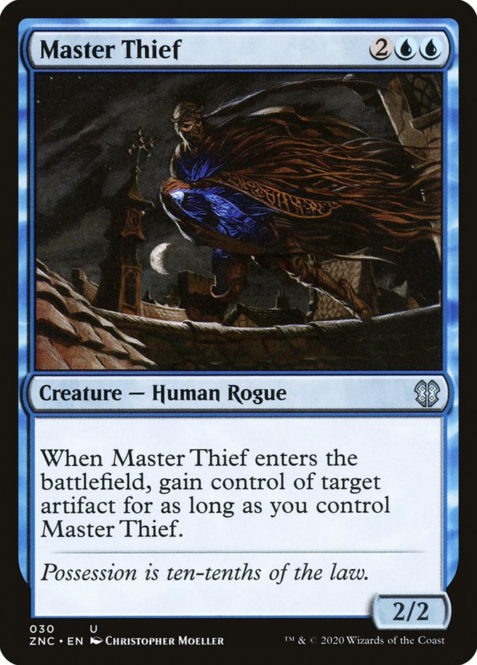 Master Thief ZNC-30 Zendikar Rising Commander Magic card