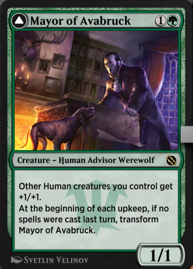 Mayor of Avabruck // Howlpack Alpha SIS-53 Shadows of the Past Magic card