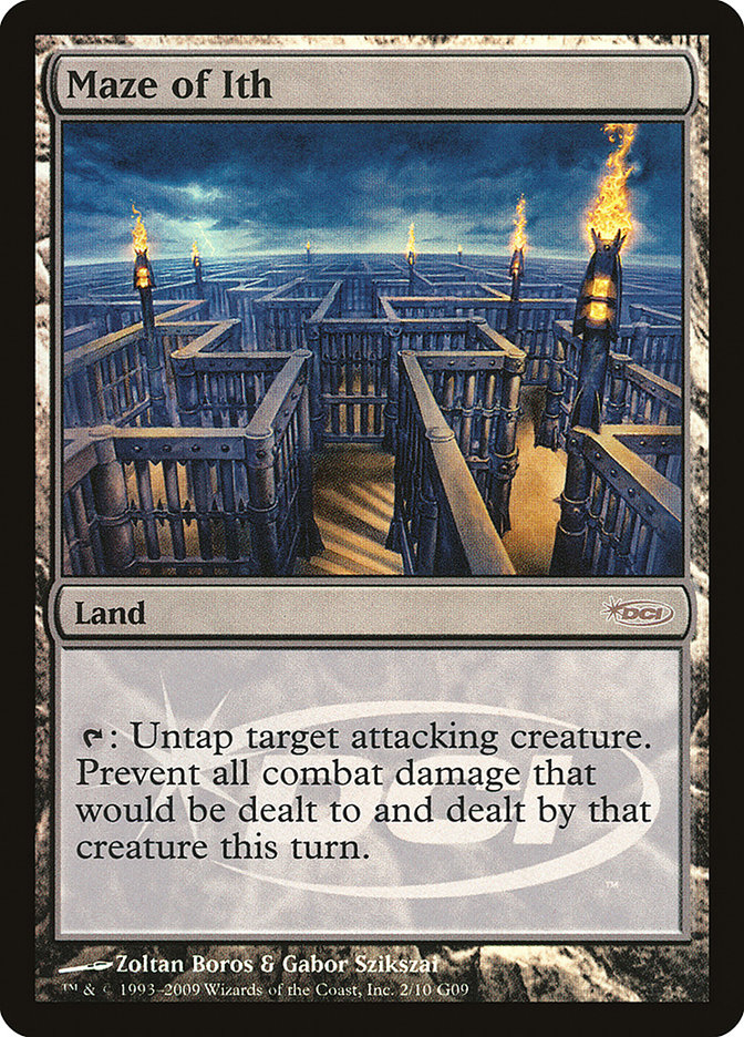 Maze of Ith G09-2 Judge Gift Cards 2009 Magic card