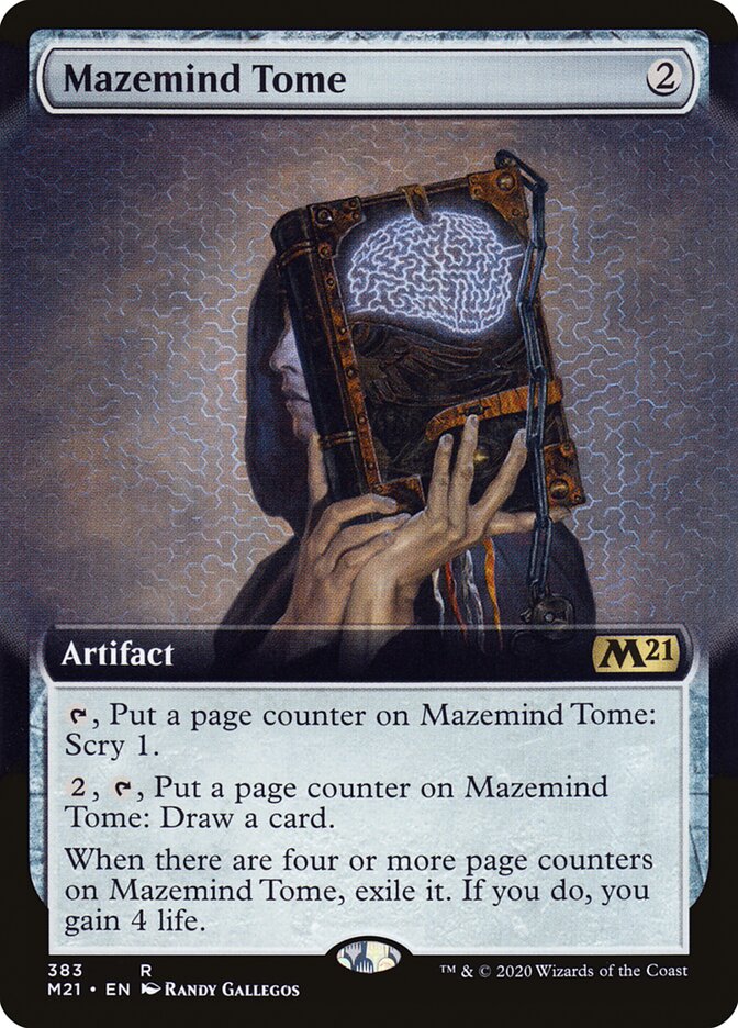 Mazemind Tome M21-383 Core Set 2021 Magic card