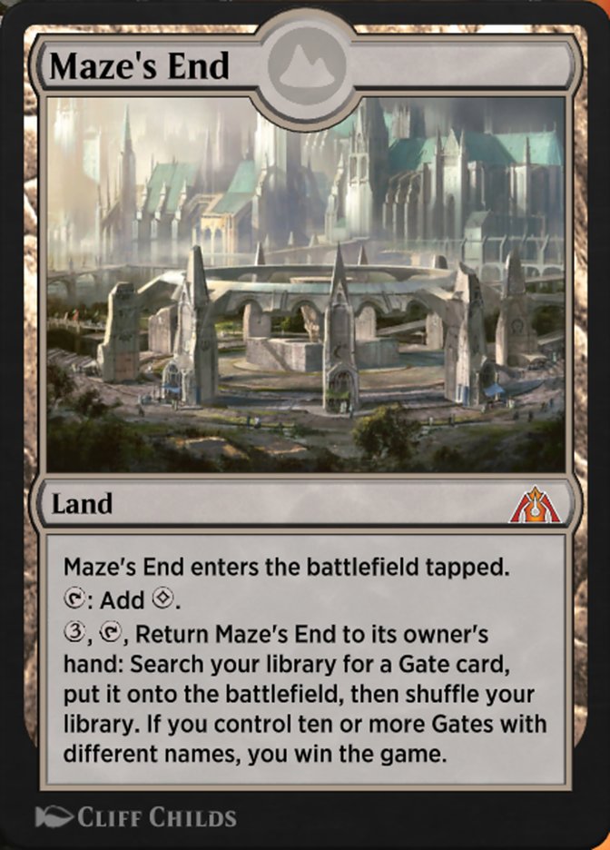 Maze's End HA3-27 Historic Anthology 3 Magic card