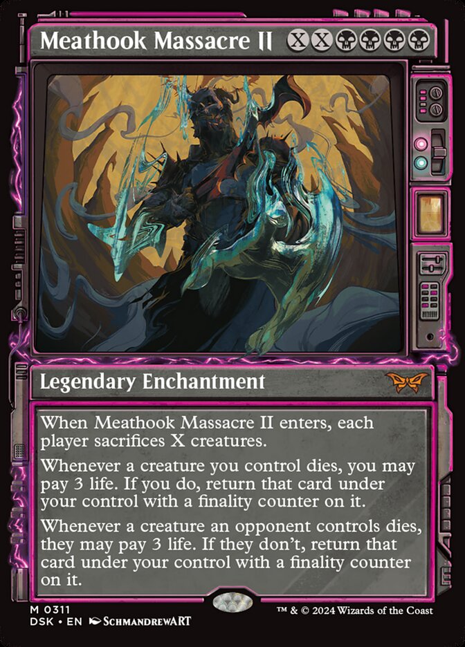 Meathook Massacre II DSK-311 Duskmourn: House of Horror Magic card