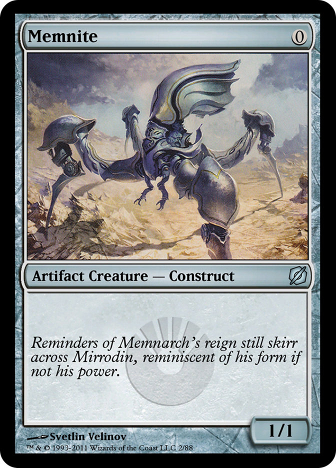 Memnite TD2-2 Duel Decks: Mirrodin Pure vs. New Phyrexia Magic card