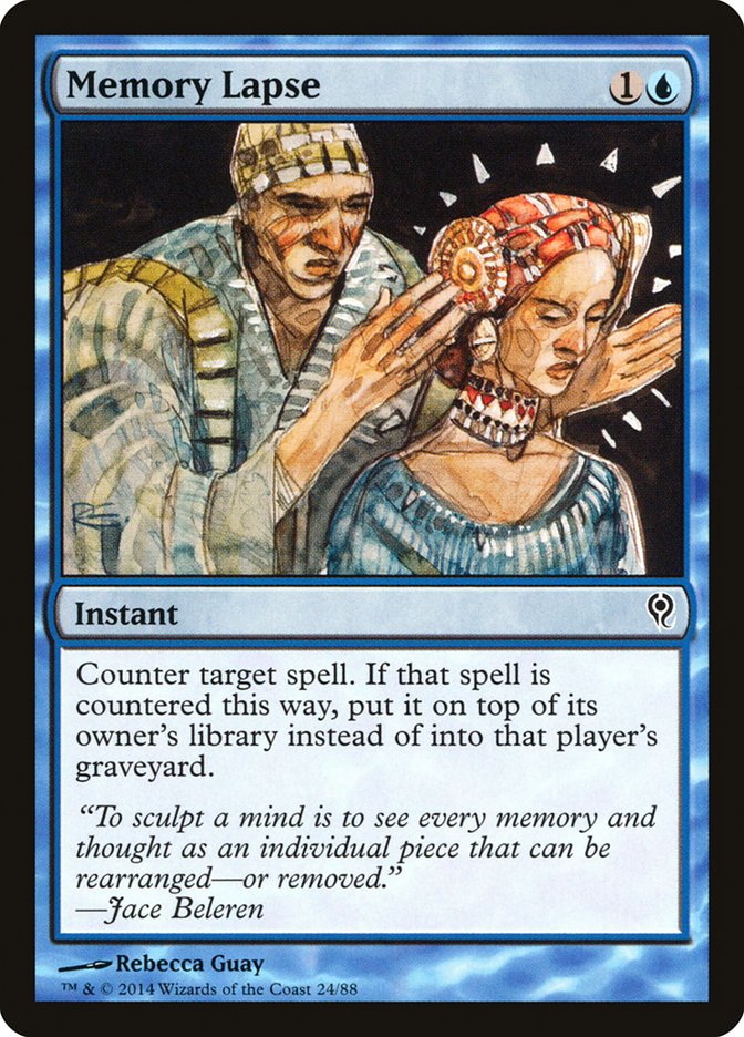 Memory Lapse DDM-24 Duel Decks: Jace vs. Vraska Magic card