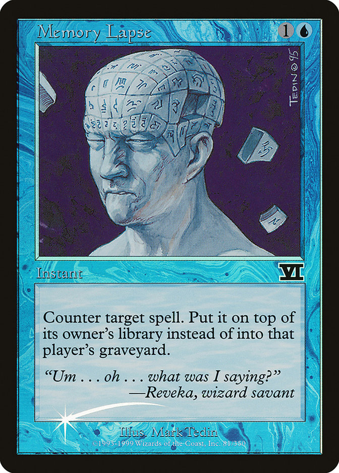 Memory Lapse G99-1 Judge Gift Cards 1999 Magic card