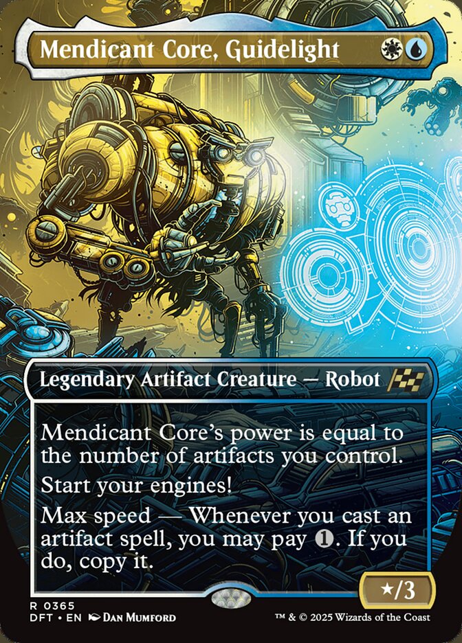 Mendicant Core, Guidelight DFT-365 Aetherdrift Magic card