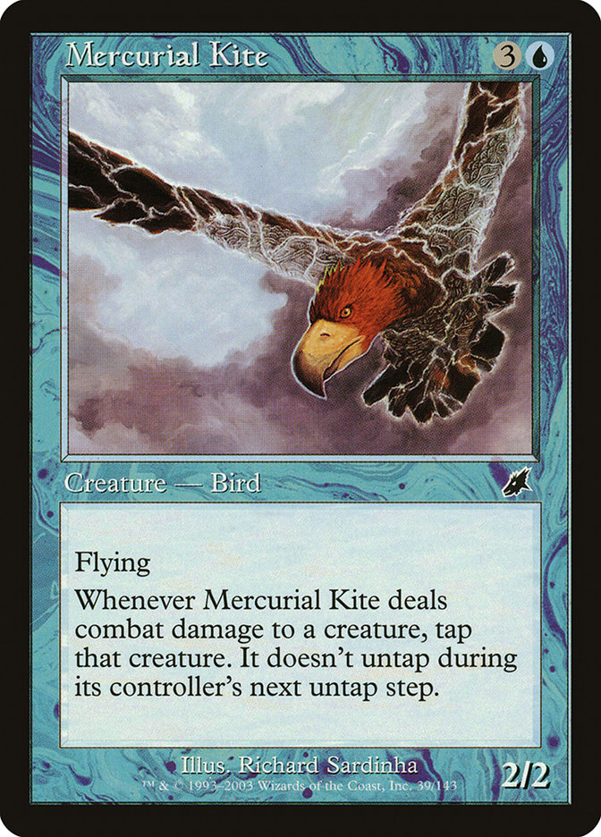 Mercurial Kite SCG-39 Scourge Magic card