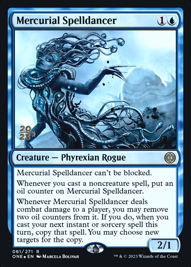 Mercurial Spelldancer PONE-61S Phyrexia: All Will Be One Promos Magic card