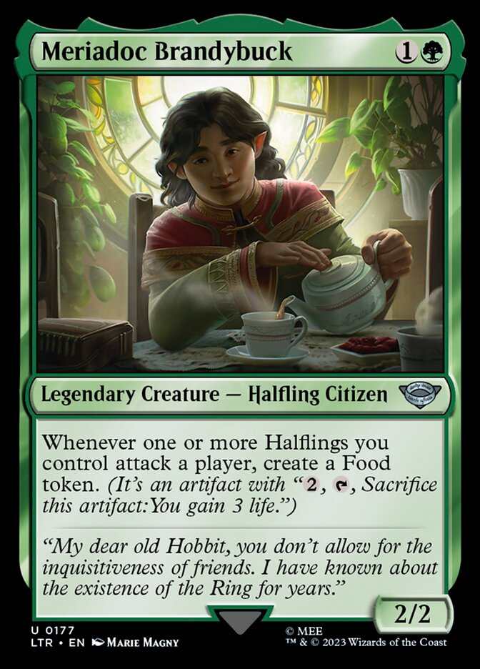 Meriadoc Brandybuck LTR-177 The Lord of the Rings: Tales of Middle-earth Magic card
