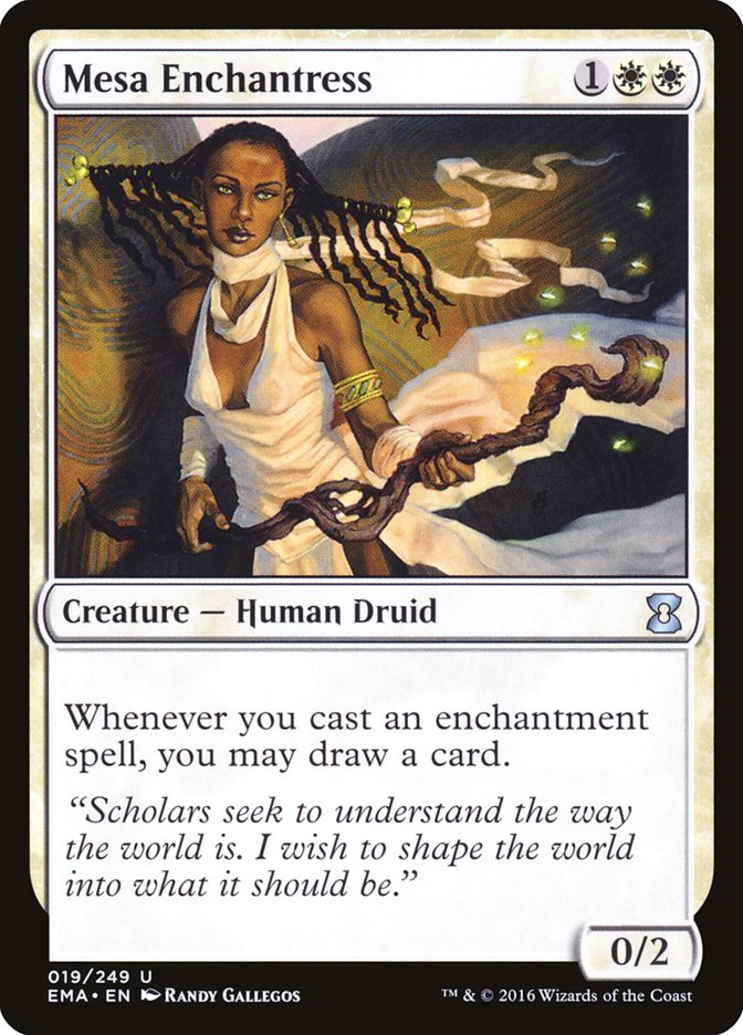 Mesa Enchantress EMA-19 Eternal Masters Magic card