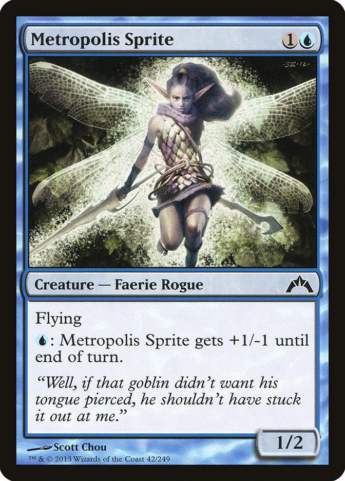 Metropolis Sprite GTC-42 Gatecrash Magic card