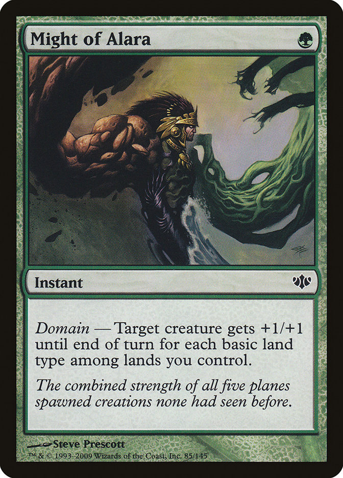 Might of Alara CON-85 Conflux Magic card