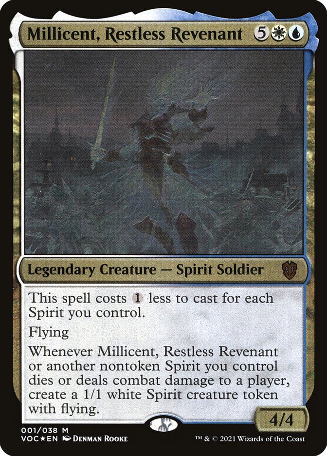 Millicent, Restless Revenant OVOC-1 Crimson Vow Commander Display Commanders Magic card