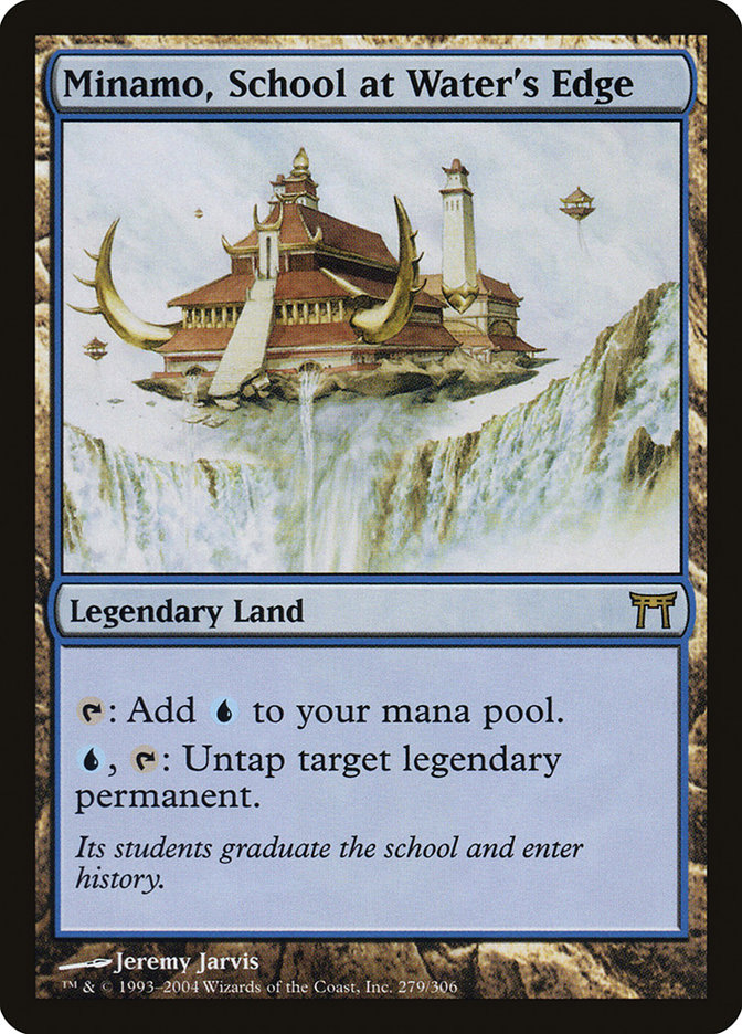 Minamo, School at Water's Edge CHK-279 Champions of Kamigawa Magic card