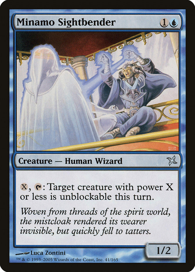 Minamo Sightbender BOK-41 Betrayers of Kamigawa Magic card