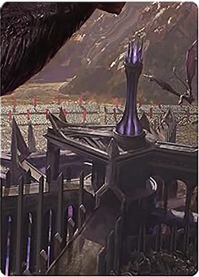 Minas Morgul, Dark Fortress // Minas Morgul, Dark Fortress ALTC-24 Tales of Middle-earth Scene Box Magic card