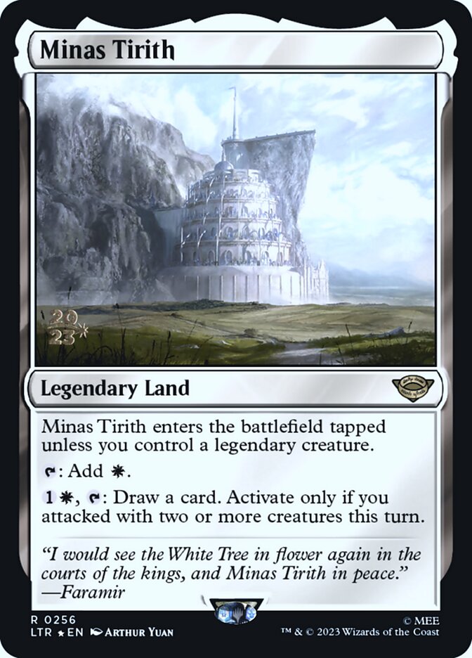 Minas Tirith PLTR-256S Tales of Middle-earth Promos Magic card