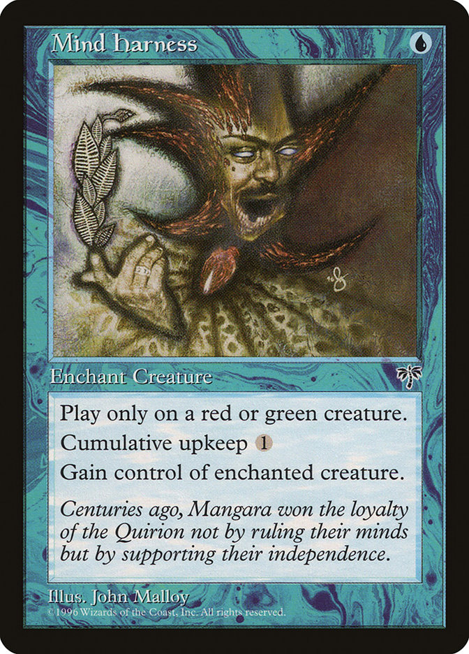 Mind Harness MIR-78 Mirage Magic card