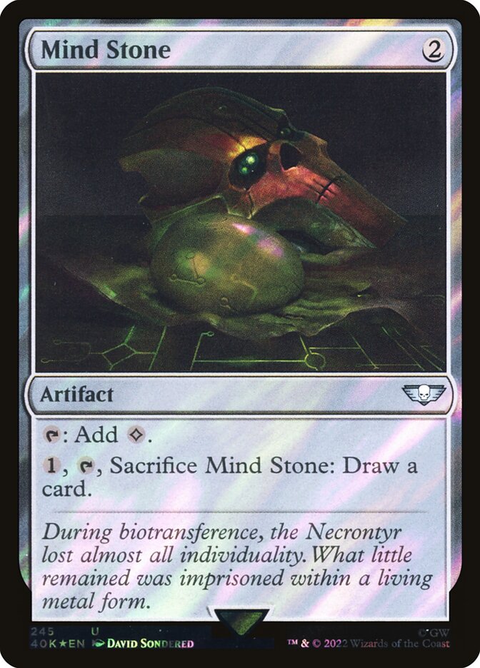 Mind Stone 40K-245STAR Warhammer 40,000 Commander Magic card