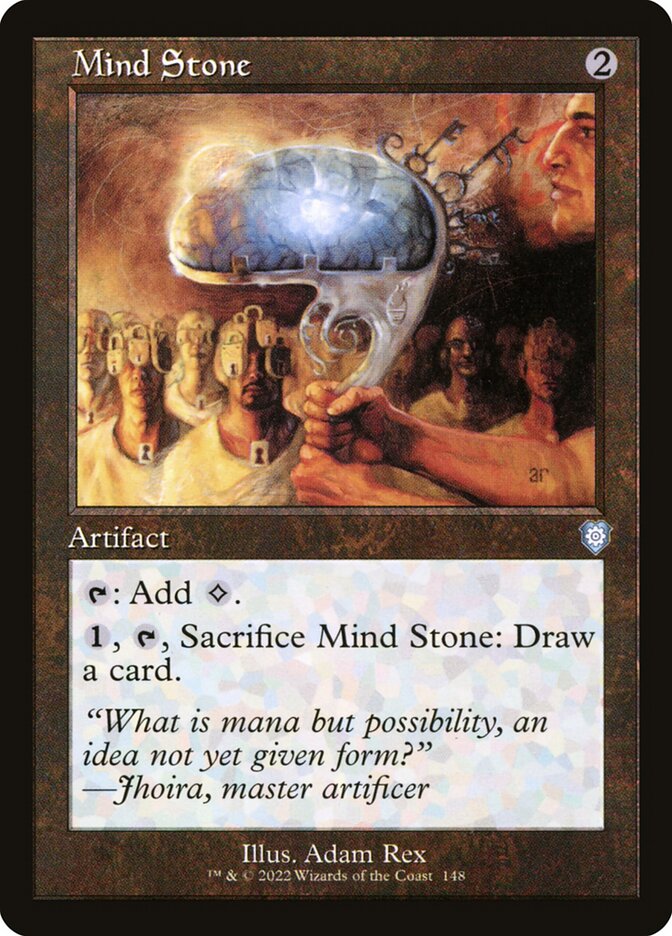 Mind Stone BRC-148 The Brothers' War Commander Magic card