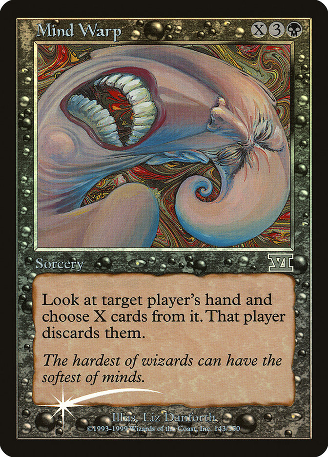 Mind Warp FNM-5 Friday Night Magic 2000 Magic card